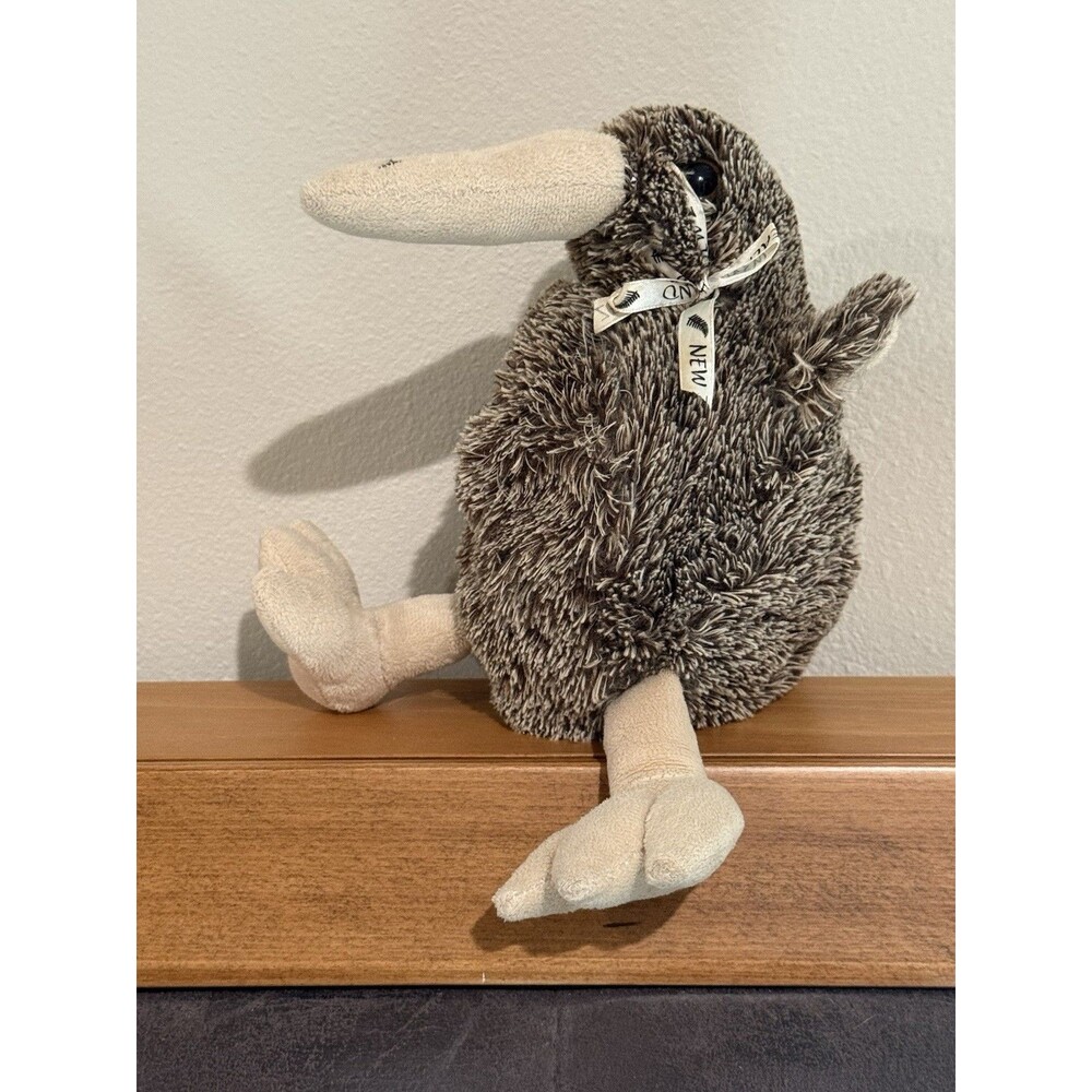 Kiwi and Friends New Zealand Kiwi Bird Plush Soft Toy 4”